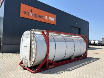 Lagertank Für die Beförderung von Chemikalien Van Hool El. heating, 20FT, swapbody TC 30.856L, L4BN, IMO-4, valid 5Y insp./CSC: 08/2024: das Bild 1