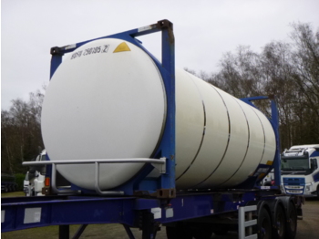 Tankcontainer, Auflieger Für die Beförderung von Lebensmittel Van Hool Food (beer) tank container inox 25.2 m3 / 1 comp / 20 ft: das Bild 1