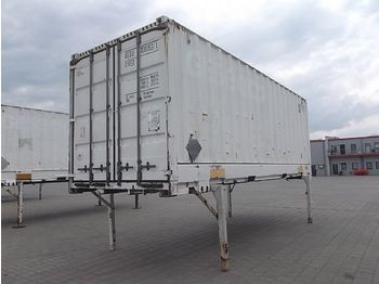 Kofferaufbau Wechselkoffer Portaltür 7,45 m stapel-kranbar: das Bild 1