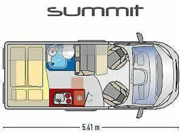 Camper Van, Zustand - NEU Globecar H-LINE SUMMIT 540 AUTOMATIK LED NAVI: das Bild 1
