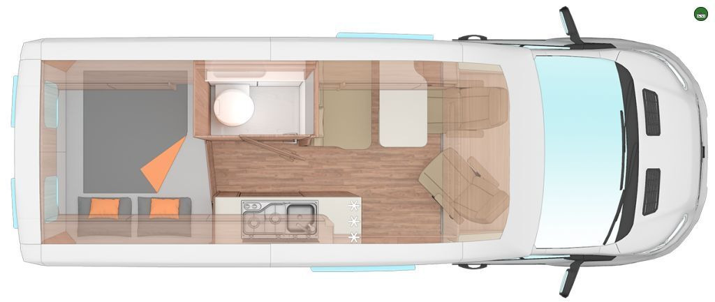 Camper Van, Zustand - NEU Weinsberg CaraBus 600 MQ Modell 2023, 170 PS, Automatik: das Bild 2