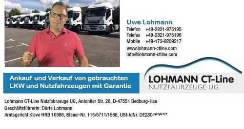 SCHMIDT 3-Achs Kofferauflieger+ LBW - Auflieger
