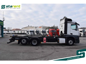 Containerwagen/ Wechselfahrgestell LKW Mercedes Benz Actros 2645L Retarder Mirror Cam NAVI Liftachse: das Bild 4