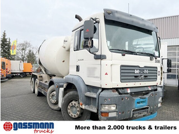 Fahrmischer MAN TGA 35.360 8X4 BB, Betonmischer Karrena 10m³: das Bild 4