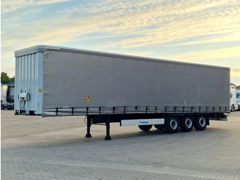 Planenauflieger Krone SD - Tautliner - 3 axle BPW - Lift Axle - Sliding roof: das Bild 4