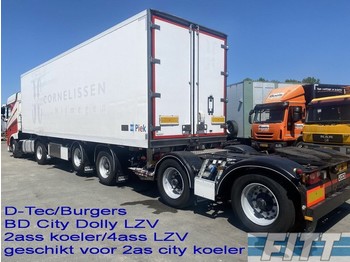 Kühlkoffer Auflieger D-Tec CTD-40-04DB - DTec-Burgers BD CIty Dolly LZV koel/vries oplegger: das Bild 1
