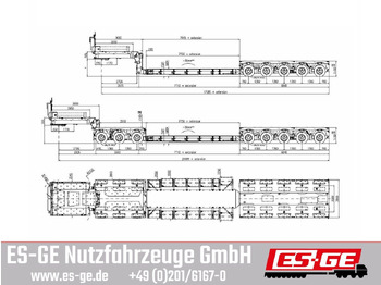 FAYMONVILLE Tieflader Auflieger