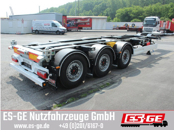 Container/ Wechselfahrgestell Auflieger Wielton 3-Achs-Containerchassis - multifunktional: das Bild 4