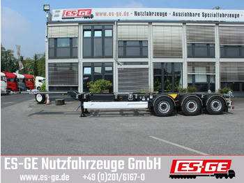 Container/ Wechselfahrgestell Auflieger Wielton 3-Achs-Containerchassis - multifunktional: das Bild 2