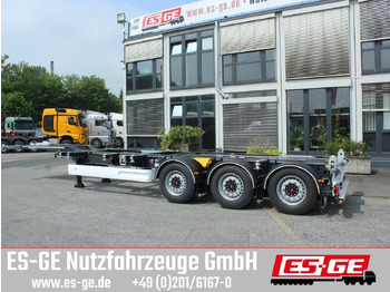 Container/ Wechselfahrgestell Auflieger Wielton 3-Achs-Containerchassis - multifunktional: das Bild 3