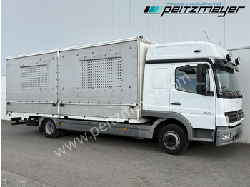 Koffer LKW MERCEDES-BENZ Atego 823 L Geflügelpritsche L - Fahrerhaus, Klima, 2 x AHK: das Bild 4