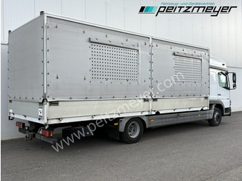 Koffer LKW MERCEDES-BENZ Atego 823 L Geflügelpritsche L - Fahrerhaus, Klima, 2 x AHK: das Bild 5