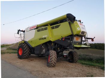 Mähdrescher Claas LEXION 670 MONTANA: das Bild 1