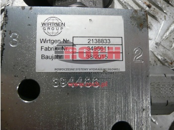 Hydraulik ventil WIRTGEN 2138833 3495611- 1 SEKCYJNY + 3091668: das Bild 2