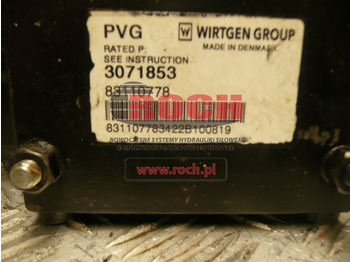 WIRTGEN Hydraulik ventil