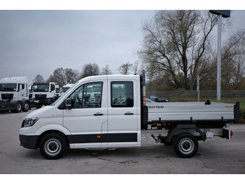 Kipper Transporter, Transporter mit Doppelkabine MAN TGE 3.140 L3 DoKa (3+4) 3-Seiten-Kipper: das Bild 2