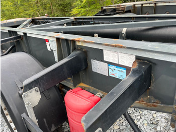 Container/ Wechselfahrgestell Auflieger Schwarzmüller S1 R-Serie Tank Chassis ADR SAF Alufelgen: das Bild 4