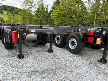 Container/ Wechselfahrgestell Auflieger Schwarzmüller S1 R-Serie Tank Chassis ADR SAF Alufelgen: das Bild 2