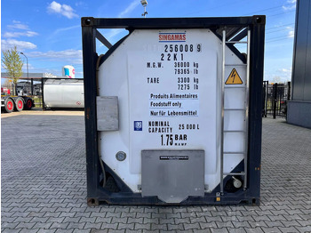 Tankcontainer Für die Beförderung von Lebensmittel SINGAMAS TOP: Food grade, 25.000L, foodgrade, insp. till 07/2026: das Bild 4 Tankcontainer Für die Beförderung von Lebensmittel SINGAMAS TOP: Food grade, 25.000L, foodgrade, insp. till 07/2026: das Bild 4