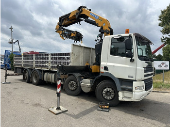 Autokran DAF CF 85.360 8x2 + CRANE (25m!) EFFER 305 6S + JIB 4S + ROTATOR - PLATORM 7m60 - LIFT + STEERING AXLE - EURO 5 - BE: das Bild 2