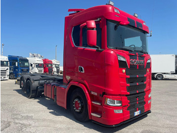 SCANIA S 500 Containerwagen/ Wechselfahrgestell LKW