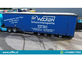 Tieflader Auflieger Dinkel 4-ass. Semi dieplader met elektrische huifopbouw / 2x naloop gestuurd: das Bild 2 Tieflader Auflieger Dinkel 4-ass. Semi dieplader met elektrische huifopbouw / 2x naloop gestuurd: das Bild 2