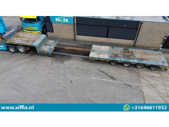 Tieflader Auflieger ES-GE 4-ass. Uitschuifbare semi dieplader / 78 cm. Hoog / 2x naloop gestuurd: das Bild 2