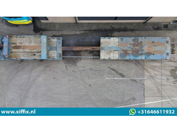 Tieflader Auflieger ES-GE 4-ass. Uitschuifbare semi dieplader / 78 cm. Hoog / 2x naloop gestuurd: das Bild 3