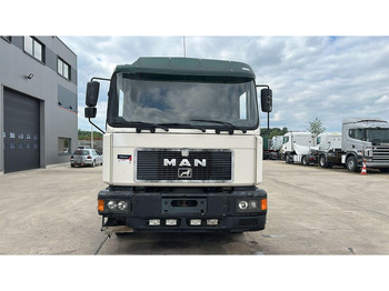 Abrollkipper MAN 26.312 (6 CYLINDER / 6X2 / BELGIAN TRUCK IN GOOD CONDITION): das Bild 2 Abrollkipper MAN 26.312 (6 CYLINDER / 6X2 / BELGIAN TRUCK IN GOOD CONDITION): das Bild 2