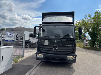 Koffer LKW Mercedes-Benz Atego III, E6, Klima, LBW 1,5t., Schiebeplane r: das Bild 2
