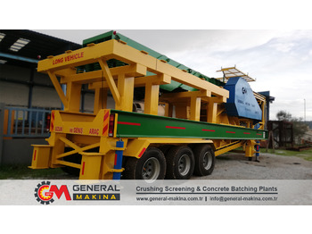 Backenbrecher, Zustand - NEU GENERAL MAKİNA Mobile Crushing System With Jaw Crusher: das Bild 5