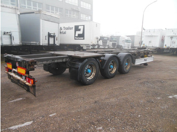 Container/ Wechselfahrgestell Auflieger Fliegl SDS 380 GOOSENECK, BPW: das Bild 3