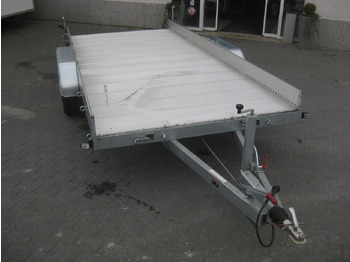 Pritschenanhänger/ Plattformanhänger Anssems Transporter AMT 2500 440x190x18cm Aluboden Alurampen Seilwinde 2500kg Modell 22: das Bild 2