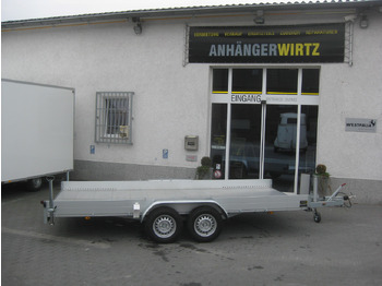 Pritschenanhänger/ Plattformanhänger Anssems Transporter AMT 2500 440x190x18cm Aluboden Alurampen Seilwinde 2500kg Modell 22: das Bild 4