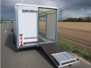 Autotransporter Anhänger BJT Race Sport Transporter 500x200x175cm E Winde Stauraum front 2600kg Modell 2024: das Bild 4