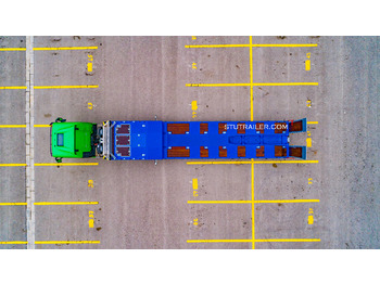 Tieflader Auflieger, Zustand - NEU STU 5 Axle Hydraulic Steering Extendable Low Laoder: das Bild 3 Tieflader Auflieger, Zustand - NEU STU 5 Axle Hydraulic Steering Extendable Low Laoder: das Bild 3