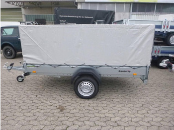 PKW Anhänger, Zustand - NEU Brenderup Tieflader 2270SUB750 Stahl, 0,75 to. 2700x1300x270mm mit Hochplane 105 cm Lichte Höhe: das Bild 3
