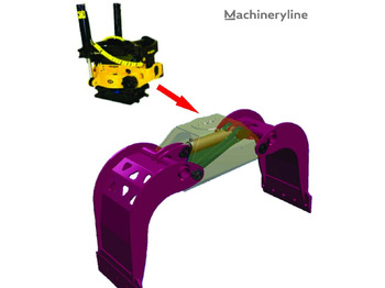 Greifer für Baumaschine, Zustand - NEU Balavto Grab BG08: das Bild 4