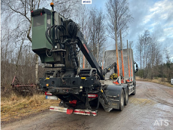 Holztransporter, Autokran Jonsered 1088 S (2020) X-CAB: das Bild 2