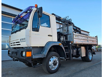 Kipper, Autokran MAN LE 14.250 4x4 HIAB 077BS-2 Kran Greifer: das Bild 4