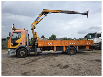 Pritsche LKW, Autokran Renault Premium 300 MECHANICAL PUMP OPEN BOX COMPRESSOR CRANE EFFER 140/2S: das Bild 3 Pritsche LKW, Autokran Renault Premium 300 MECHANICAL PUMP OPEN BOX COMPRESSOR CRANE EFFER 140/2S: das Bild 3