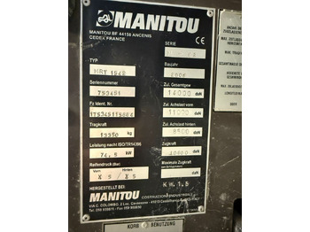 Leasing für  Manitou MRT 1542 M, Korb, Schaufel, Gabeln Manitou MRT 1542 M, Korb, Schaufel, Gabeln: das Bild 4