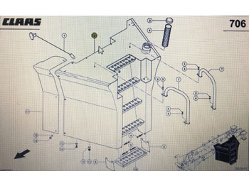 CLAAS Kraftstofftank