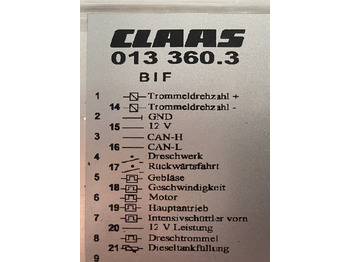 CLAAS Elektrische Ausrüstung
