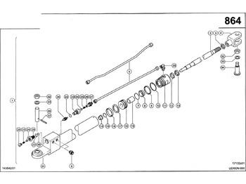 CLAAS Hydraulikzylinder