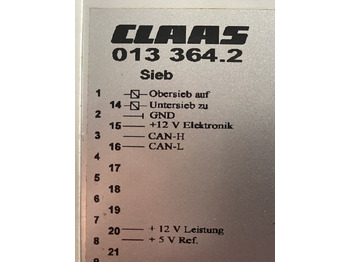 CLAAS Elektrische Ausrüstung
