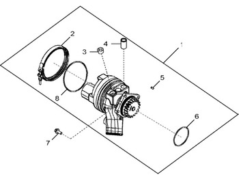JOHN DEERE Kühlmittelpumpe
