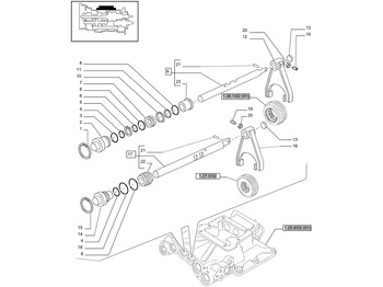 NEW HOLLAND Getriebe und Teile