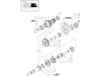 NEW HOLLAND Getriebe und Teile