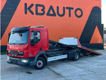Autotransporter LKW DAF LF 250 4x2 Jige Simplex 5T / 2x WINCH / platform L=5498 mm: das Bild 2 Autotransporter LKW DAF LF 250 4x2 Jige Simplex 5T / 2x WINCH / platform L=5498 mm: das Bild 2